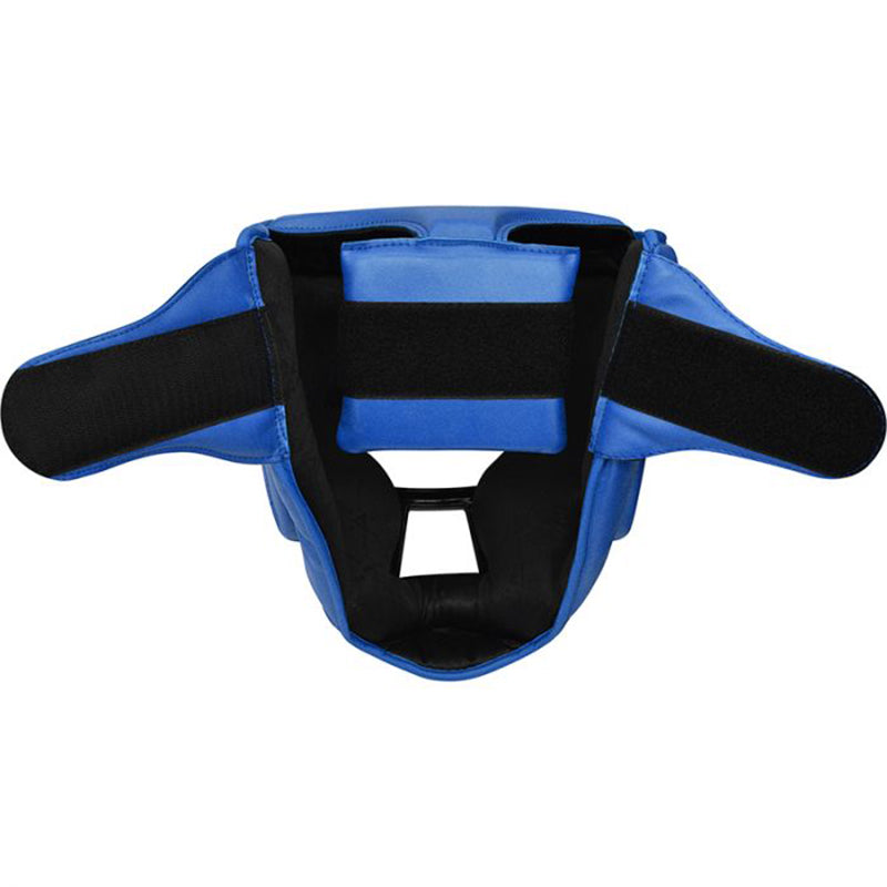 RDX T1F Head Guard with Removable Face Cage#color_blue