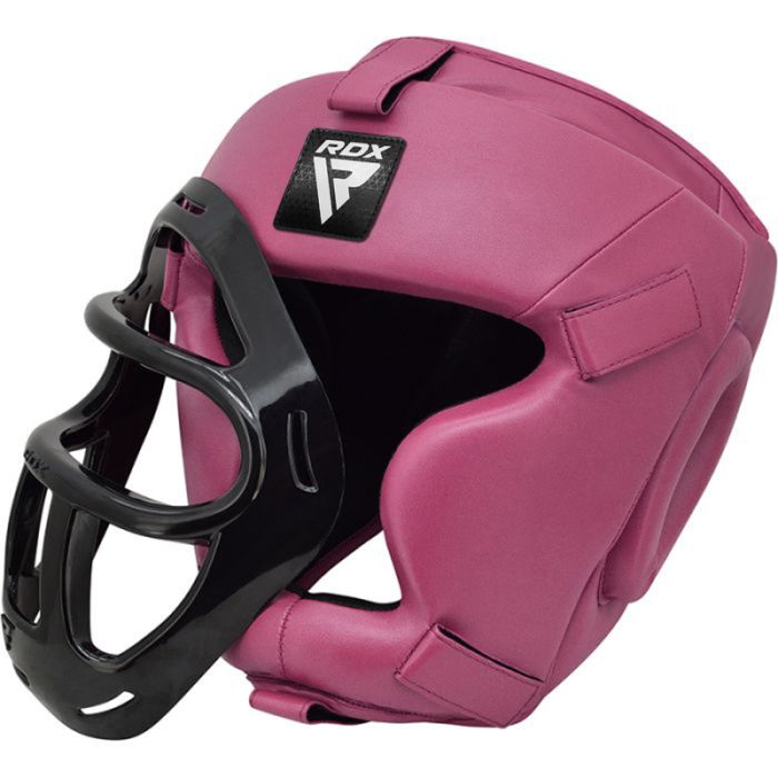RDX T1F Head Guard with Removable Face Cage#color_pink