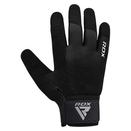 RDX W1F Full Finger Gym Workout Gloves#color_black