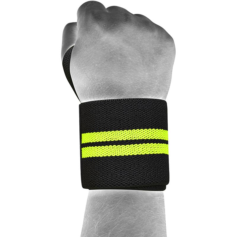 RDX W3 IPL USPA Approved Powerlifting Wrist Support Wraps with Thumb Loops OEKO-TEXÂ®Â Standard 100 certified#color_blackgreen