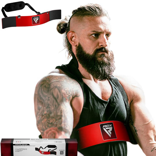RDX T2 Arm Blaster for Biceps Curl#color_red