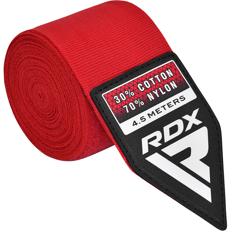RDX WX Professional Boxing Hand Wraps#color_red